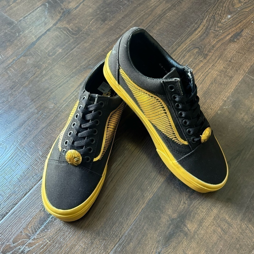 Vans Old Skool Harry Potter‎ Goldensnitch Limited Edition Sneakers Size 8 Women